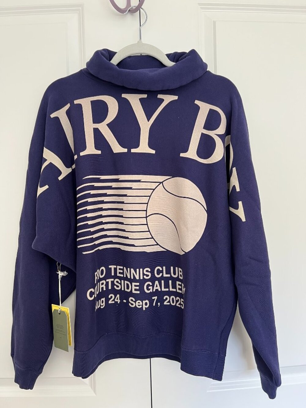 NWT Diary Boy Tennis Sweatshirt (Size XS/S)